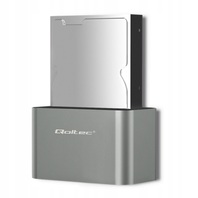 Qoltec Stacja dokująca dysków HDD/SSD 2.5"/3.5" SATA USB 3.0 50315