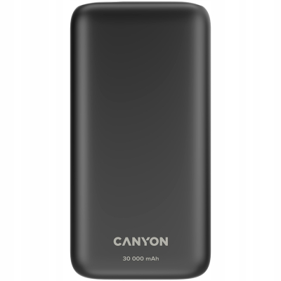 Canyon PB301 powerbank 30000 mAh z szybkim ładowaniem 22.5 W (czarny)