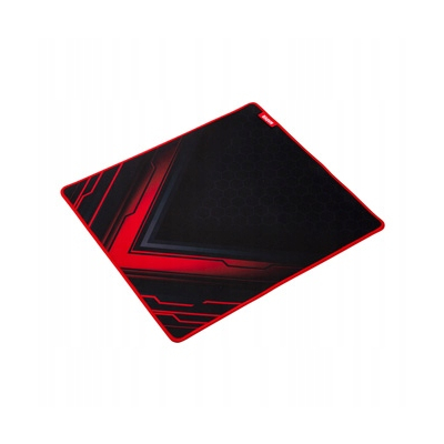 Marvo Podkładka pod mysz, Blaze M, czarno-czerwona, 350 x 300 x 3 mm