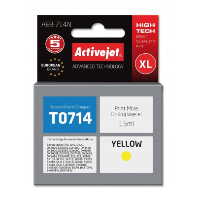 Tusz Activejet AEB-714N Epson T0714, T0894, T1004;