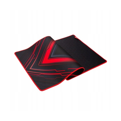 Marvo Podkładka pod mysz, Blaze XL, czarno-czerwona, 900 x 400 x 3 mm