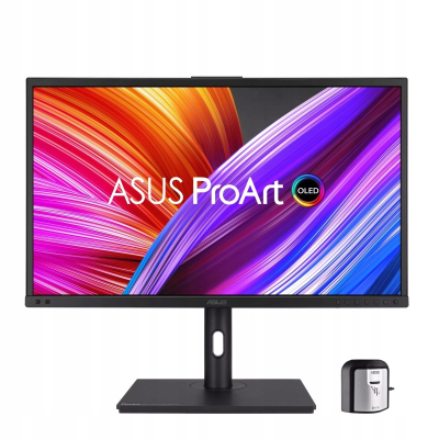 ASUS Monitor 27 cali PA27DCE-K OLED 4K (3840 x 2160) HDR RGB i 99% DCI-P3