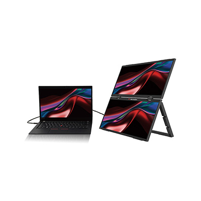 Verbatim monitor przenośny Dual Monitor Essentials 15.6