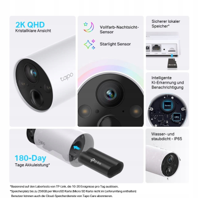 TP-LINK Kamera Tapo C420 Smart WiFi