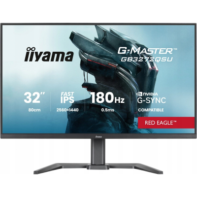 Monitor iiyama 32 cala G-MASTER GB3261UHSCP-B1 4K VA 144Hz 2xHDMI DP USB-C