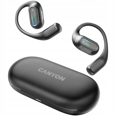 Canyon OnFlow 12 słuchawki powietrzne OWS z ENC czarne