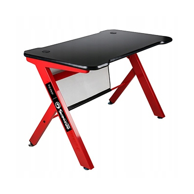 Marvo Biurko dla gracza DE-03, 120 x 66 cm, 73 cm, podświetlenie, EOL