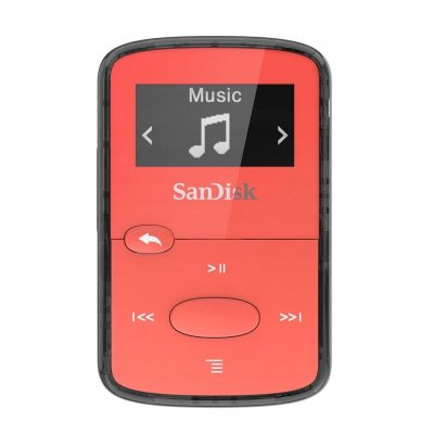 SANDISK Odtwarzacz MP3 Clip Jam 8GB Radio Czerwony