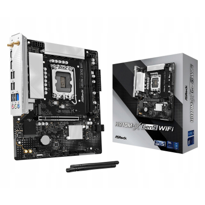 ASROCK H810M-X GEN5 WIFI mATX LGA1851 DDR5