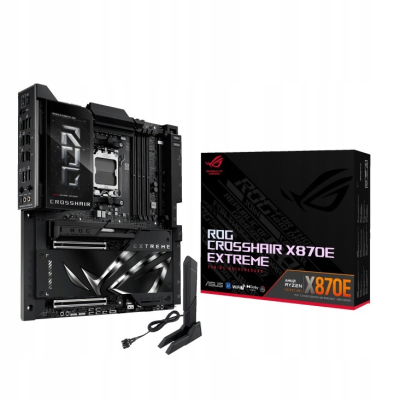 ASUS Płyta główna ROG CROSSHAIR X870E EXTREME AM5 4DDR5 HDMI/USB-C E-ATX