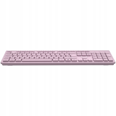 CANYON Klawiatura HKB-W01 UK/US AAA Bezprzewodowa Różowa