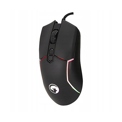 Marvo M655 Mysz przewodowa, czarna, 12000DPI