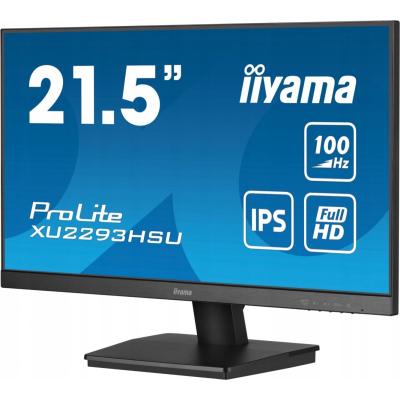Monitor iiyama 22 cale XU2293HSU-B7 IPS 100Hz FHD HDMI DP 300cd