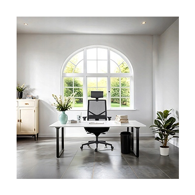 Powerton ERGO MARIE Ergonomiczny fotel biurowy, Ciemnoszary