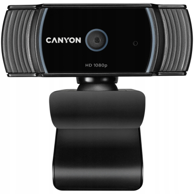 Canyon C5 Full HD - kamera internetowa 1080p z autofokusem (czarna)