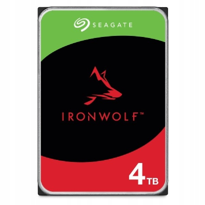 SEAGATE Dysk IronWolf 4TB 3,5 256MB ST4000VN006