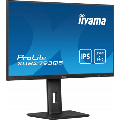 IIYAMA Monitor 27 cali XUB2793QS-B7 IPS QHD HAS(150mm) 100Hz 300cd