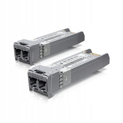 UBIQUITI zestaw 20 wkładek SFP+ (10G), MM, dual-fiber, 300 m, LC