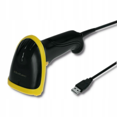 QOLTEC Czytnik kodów kreskowych 1D USB