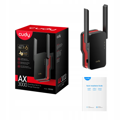 CUDY Wzmacniacz sygnału WiFi Mesh RE3000 AX3000