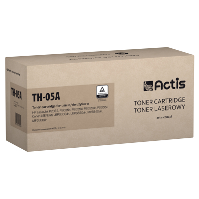 Toner ACTIS TH-05A HP 05A CE505A, Canon CRG-719;