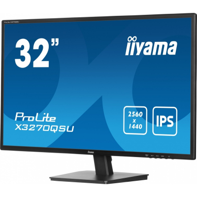IIYAMA Monitor 32 cale X3270QSU-B1 IPS WQHD HDMI DP 100Hz 250cd USB 2x2W WQHD 2560 x 1440 Sklep KOZIENICE RADOM