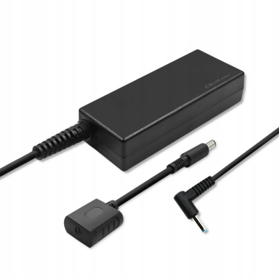 Qoltec Zasilacz do HP 65W 19.5V 3.33A 4.5*3.0+pin adapter +kabel zasilający
