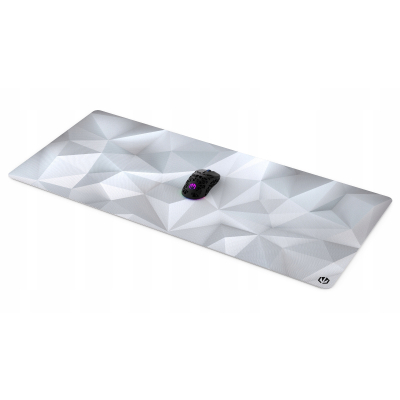 Podkładka pod myszkę Endorfy Crystal Onyx White XL - 900x400mm