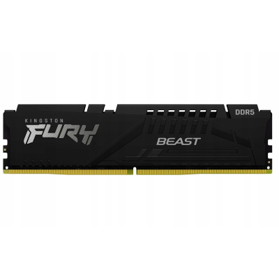 Pamięć DDR5 Fury Beast Black 32GB(2*16GB)/4800