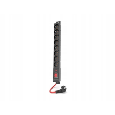 ACAR Urządzenie zasilające zabezpieczeniowe R8 POWER 16A, czarny 5m W2452