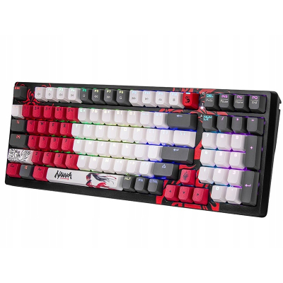 Klawiatura mechaniczna A4TECH BLOODY S98 USB Naraka BLMS Red Plus Switch SKLEP KOZIENICE RADOM