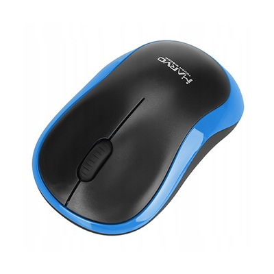 Marvo DWM100BL Mysz bezprzewodowa, czarno-niebieski, 1000DPI