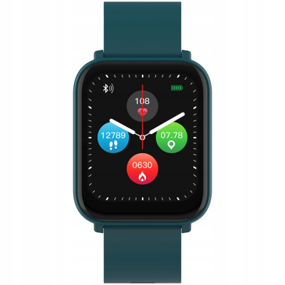 CANYON Smartwatch Easy SW 54 Zielony 1.7" GPS Pulsometr Smartwatch