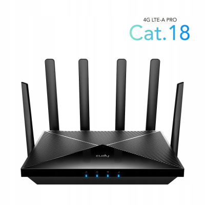 Cudy Router LT18 Mesh Gigabit AX1800 4G LTE Dual SIM