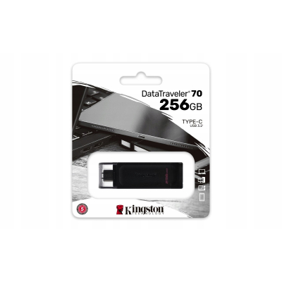 KINGSTON Pendrive DT70/256GB USB-C 3.2 Gen1