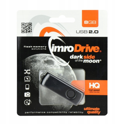 Pendrive Imro AXIS 8GB 8 GB USB 2.0 czarny