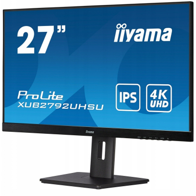 IIYAMA Monitor 27 cali XUB2792UHSU-B5 IPS USB3 4K