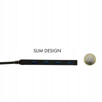 I-TEC USB 3.0 Slim PASS 4 porty pasywny Win/MAC