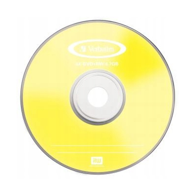 Verbatim DVD+RW 4.7GB, 4x, slim box, 5-pack, bez możliwości nadruku, 12cm
