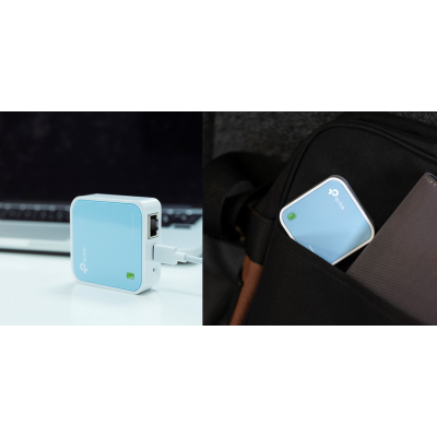 TP-LINK WR802N Router WiFi N300 1xWAN/LAN microUSB