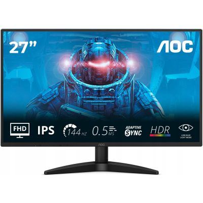 AOC Monitor 27B36X 27 cali IPS 144Hz HDMI DP
