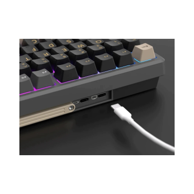 ROYAL KLUDGE RK-M75 Phantom Gaming Keyboard Beige switch