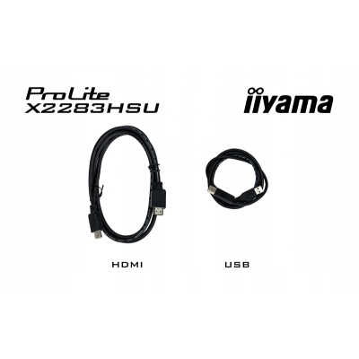 IIyama Monitor 21.5 cala X2283HSU-B1 VA,HDMI,DP