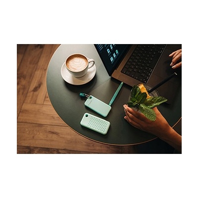 Verbatim SSD Zewnętrzny Pocket SSD 2000GB, 2 gumowe osłony, USB C 32325