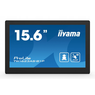 IIYAMA Monitor 16 cali TW1623AS-B1P 10P DOT IPS ANDROID WIFI RJ45 HDMI USB