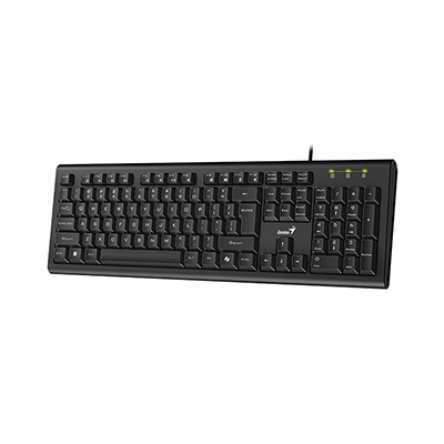 Genius KB-113 COPILOT klawiatura przewodowa (USB) CZ/SK, czarna