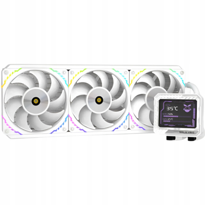 VALKYRIE V360 LCD White chłodzenie wodne AIO CPU Biały