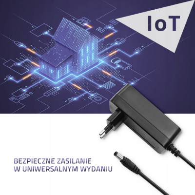 Qoltec Zasilacz wtyczkowy 48W 12V 4A 5.5*2.5 50005