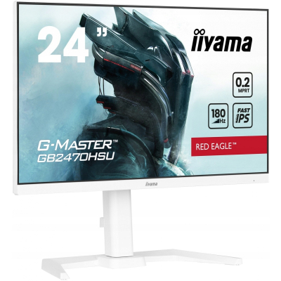 IIYAMA Monitor 24 cale GB2470HSU-W6 0.2ms IPS DP HDMI 180Hz 300cd biały