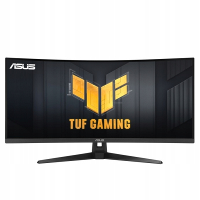 ASUS Monitor 34 cale VG34VQ3B WQHD 180Hz DP HDMI TUF 1500R